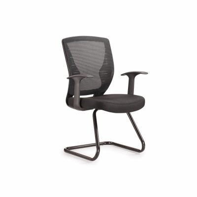 Mid-back metal leg office chair description training room chairs