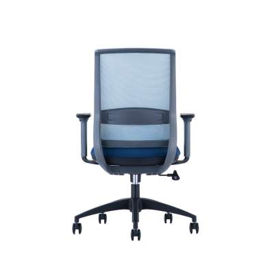 Ergonomic office chair computer chair mid back chair with height adjustable lumbar support