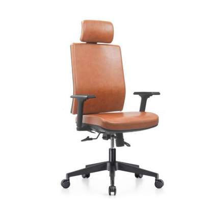 High back swivel genuine executive swivel video game chair chair