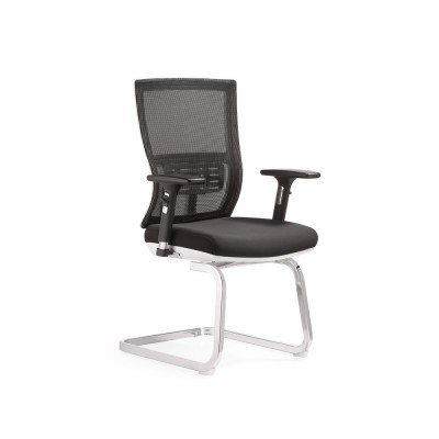 Modern office chairs without wheels meshtask meeting chair furniture from foshan