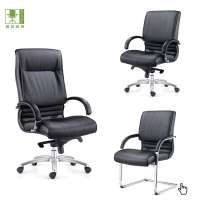 Office boss leather swivel chair / PU or top leather office executive leather chairs/ Manager leather office chairs